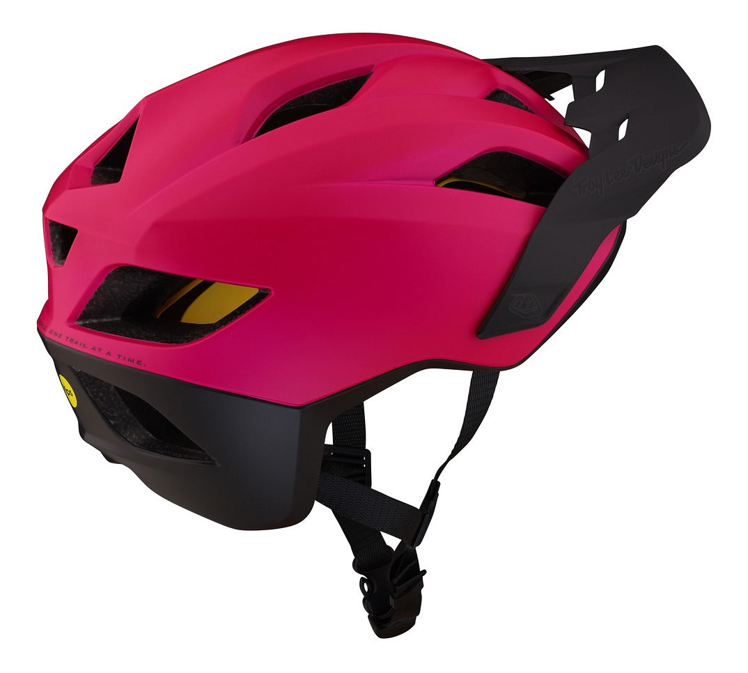 Casco Troy Lee Designs Flowline Orbit Magenta / Black